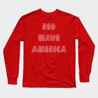 Red Wave America Long Sleeve T-Shirt